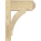 Ekena Millwork Thorton Craftsman Rough Sawn Outlooker, Douglas Fir, 6"W x 12"D x 16"H OUT06X12X16THR04RDF - alternate 2